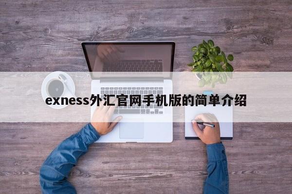 exness外汇官网手机版的简单介绍
